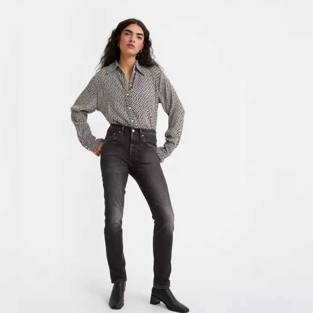 Levi’s 50 skinny jeans, Black